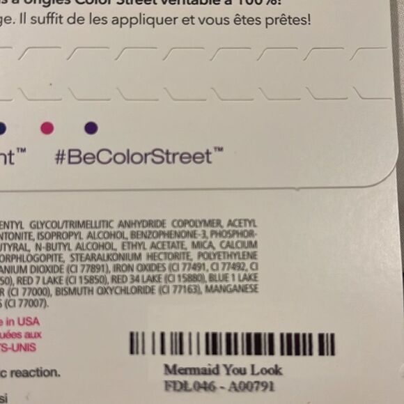 ColorStreet Mermaid You Look Dry Polish Strip - Picture 7 of 9